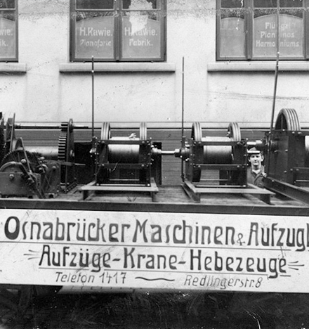OSMA 1919. Osnabrücker Maschinen und Aufzugbau
