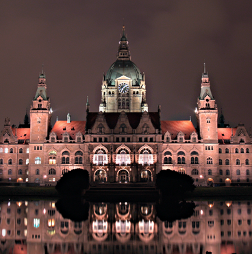 Rathaus Hannover. Foto Helma Spona
